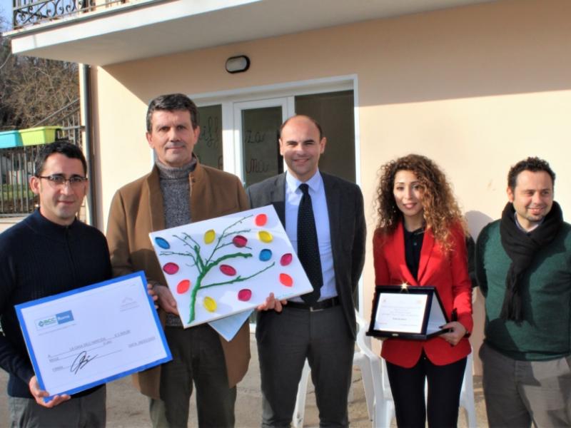 SPORT E DISABILITA’: DONAZIONE DELLA BCC DI TORRICE ALLA CASA DELL’AMICIZIA PER IL PROGETTO “CALCIO A 5”